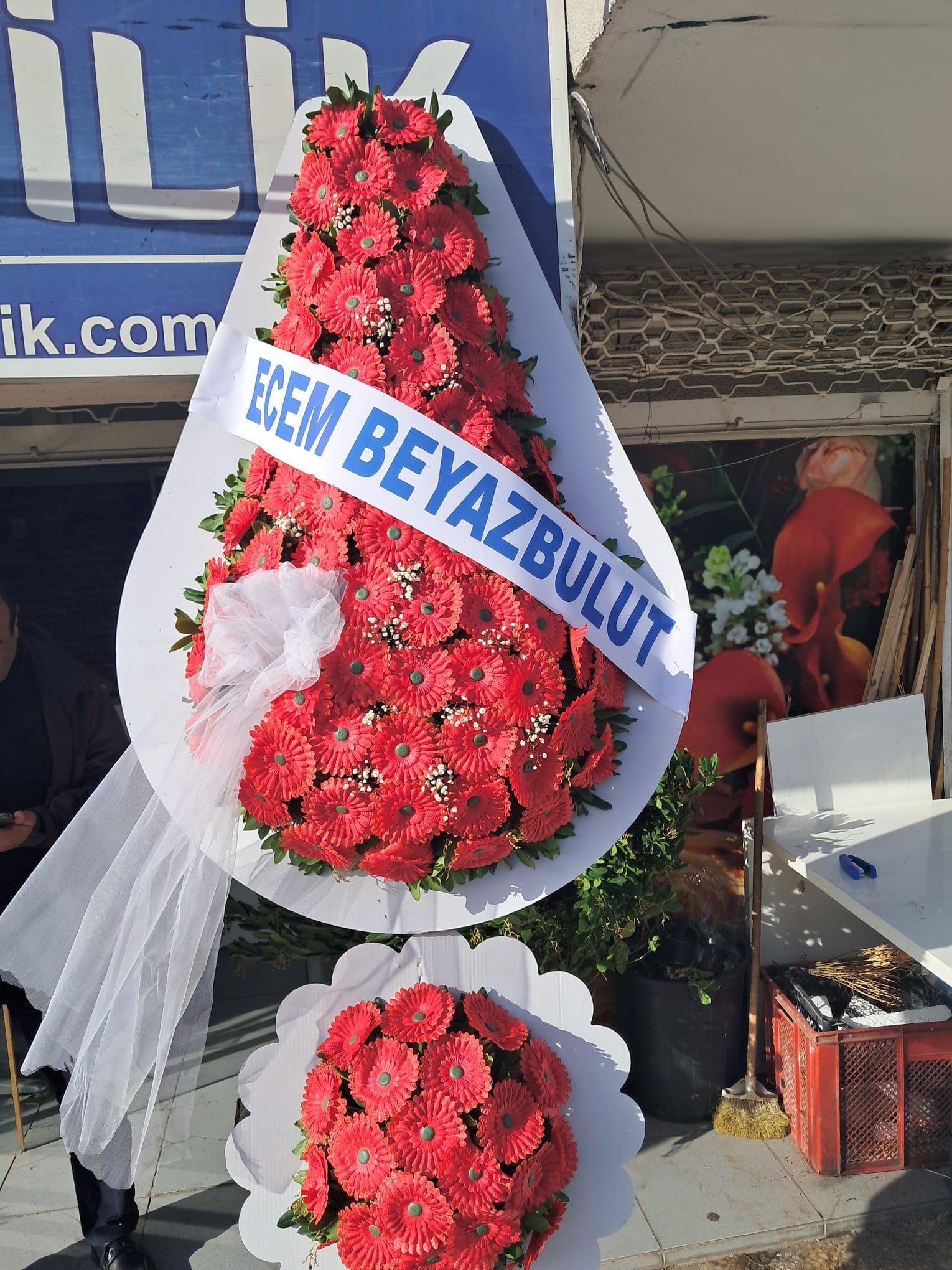 Çiğli Çiftli Kalıcı Açılış Çelenk