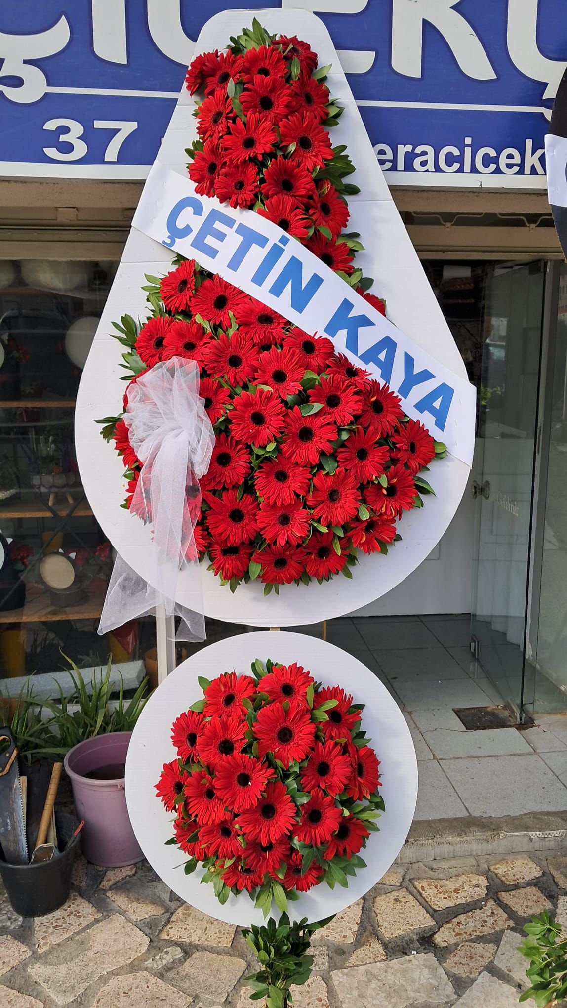 Çiğli Çiftli Canlı Açılış Çelenk